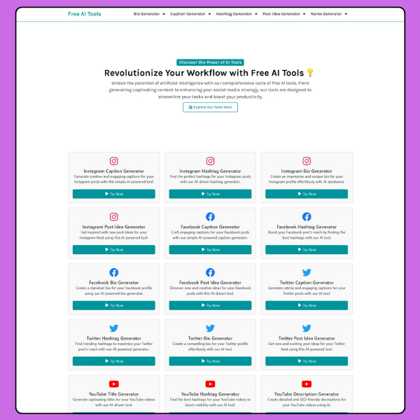 Social Media Seo Tools